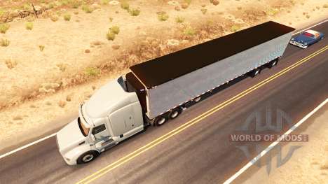 Хромированный полуприцеп для American Truck Simulator