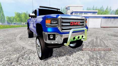 GMC Sierra 1500 2014 [lifted] для Farming Simulator 2015