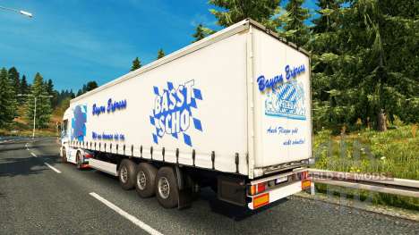 Скин Bavaria Express на тягач Scania для Euro Truck Simulator 2
