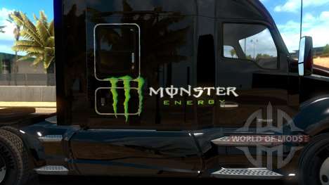 Kenworth T680 Monster Energy для American Truck Simulator
