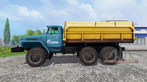 Урал-4320 Газпром для Farming Simulator 2015