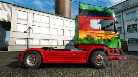 Скин Lower на тягач Scania для Euro Truck Simulator 2