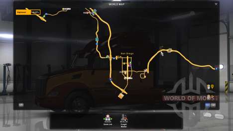 Карта Китая для American Truck Simulator