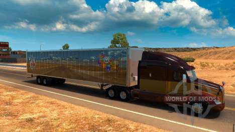 Route 66 Trailer для American Truck Simulator