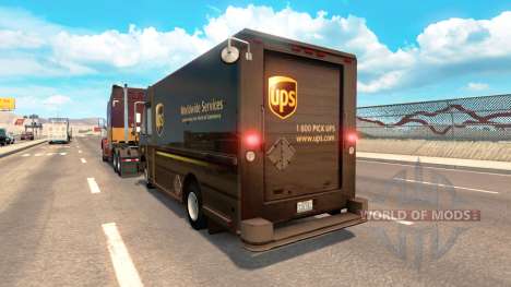 Реальные бренды на фургоны из трафика для American Truck Simulator