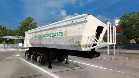 Скин Bardon Aggregates на полуприцеп для Euro Truck Simulator 2