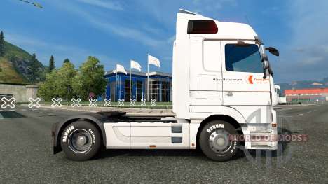 Скин Klaus Bosselmann на тягач Mercedes-Benz для Euro Truck Simulator 2