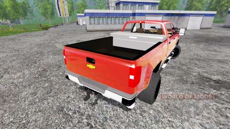 Chevrolet Silverado 3500 [plow truck] для Farming Simulator 2015