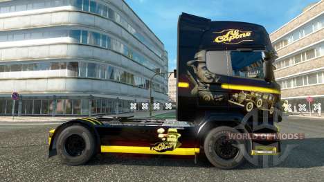 Скин Al Capone на тягач Scania для Euro Truck Simulator 2