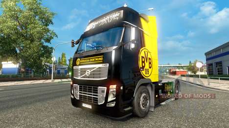 Скин BvB на тягач Volvo для Euro Truck Simulator 2