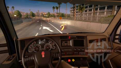 Голограмма миникарты для American Truck Simulator