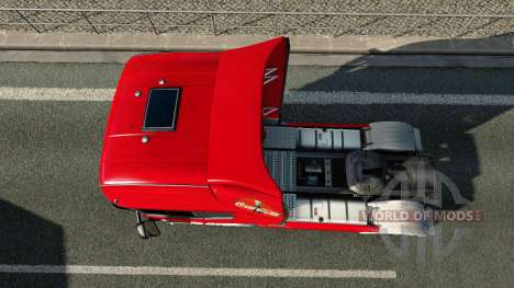 Скин Coca-Cola на тягач Scania для Euro Truck Simulator 2