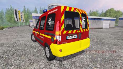 Renault Kangoo [fire service] для Farming Simulator 2015