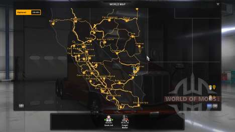 Русские названия городов для American Truck Simulator
