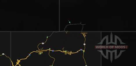 Дороги северной Невады для American Truck Simulator