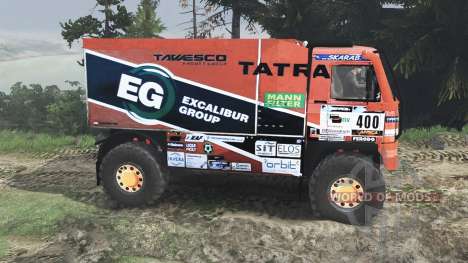 Tatra 815 Dakar [08.11.15] для Spin Tires