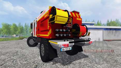 Mercedes-Benz Unimog [fire service] для Farming Simulator 2015