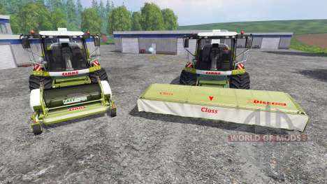 CLAAS EasyFlow300 and XDisc 6200 для Farming Simulator 2015