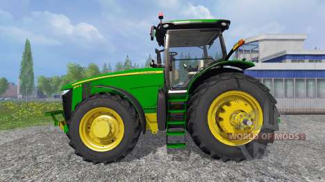 John Deere 8370R [Degelman silage blade] для Farming Simulator 2015