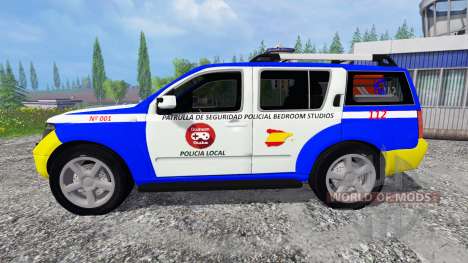 Nissan Pathfinder Police для Farming Simulator 2015