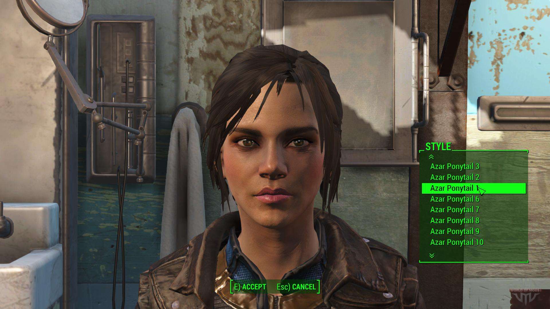 Fallout 4 hairstyles фото 32