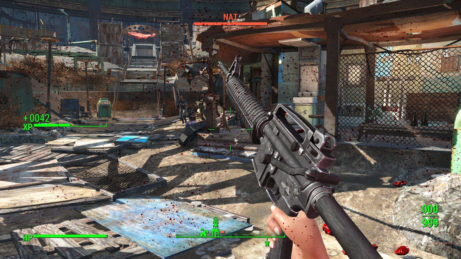Fallout 4 ak400 штурмовая винтовка фото 74