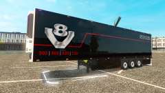 Скин V8 Scania Schmitz на полуприцеп для Euro Truck Simulator 2