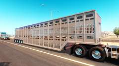 Полуприцеп скотовоз для American Truck Simulator