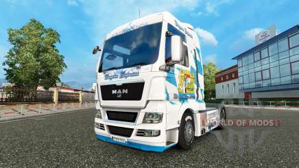 Скин Bavaria Express на тягач MAN для Euro Truck Simulator 2