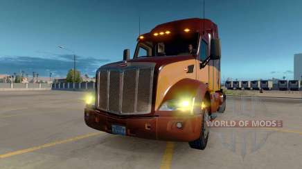 Жёлтые огни для American Truck Simulator