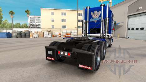 Kenworth K100 Aerodyne для American Truck Simulator