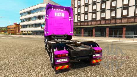 Скины Muller на тягачи MAN Scania и Volvo для Euro Truck Simulator 2
