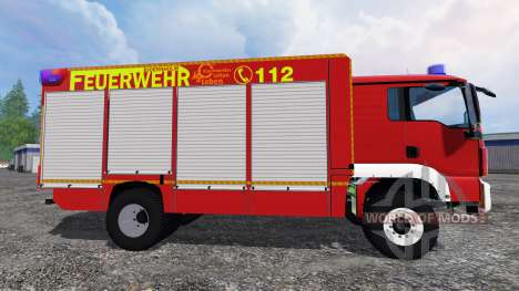 MAN TGM 14.250 Firetruck для Farming Simulator 2015
