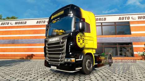 Скин BvB на тягач Scania для Euro Truck Simulator 2