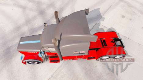 Скин Hot Rod на тягач Peterbilt 389 для American Truck Simulator