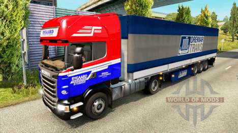 Раскраски для грузового трафика для Euro Truck Simulator 2
