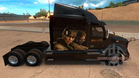 Skin Peterbilt 579 Mad Max для American Truck Simulator