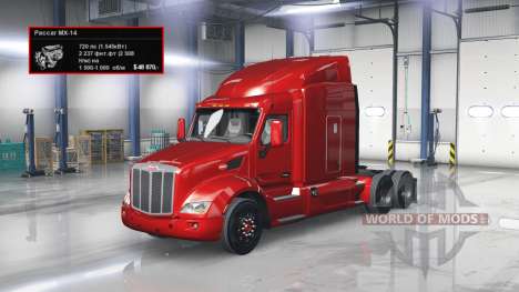 Двигатель 720 л.с. для American Truck Simulator