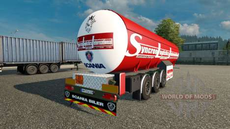 Полуприцеп Syncron Logistic International для Euro Truck Simulator 2