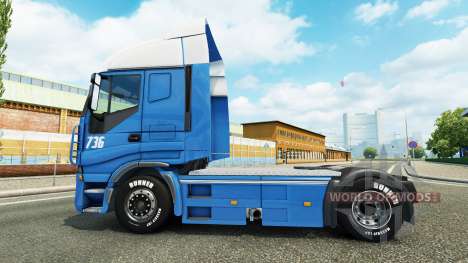 Скин Versteijnen на тягач Iveco для Euro Truck Simulator 2