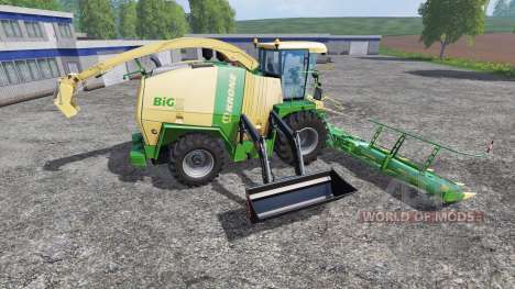Krone Big X 1100 FL для Farming Simulator 2015