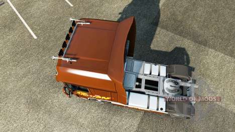 Скин Lion на тягач DAF для Euro Truck Simulator 2