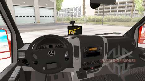 Mercedes-Benz Sprinter LWB v1.1 для American Truck Simulator