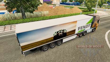 Полуприцеп Fendt для Euro Truck Simulator 2