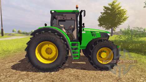 John Deere 6210R v2.0 для Farming Simulator 2013