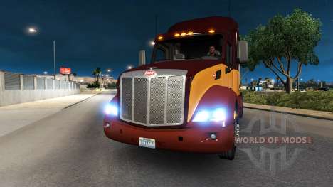 Ксеноновый свет фар для American Truck Simulator