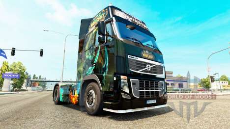 Скин World of Warcraft на тягач Volvo для Euro Truck Simulator 2