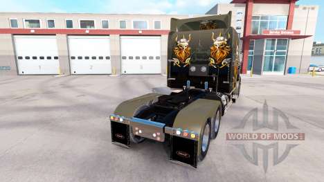 Скин Викинги на тягач Peterbilt 389 для American Truck Simulator