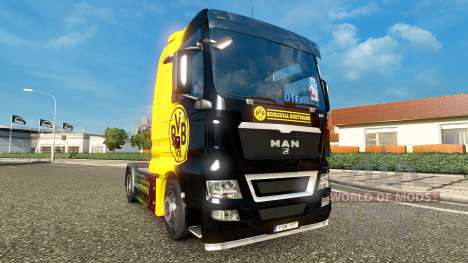 Скин BvB на тягач MAN для Euro Truck Simulator 2