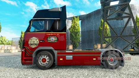Скин Orlando Fire Department на тягач Volvo для Euro Truck Simulator 2